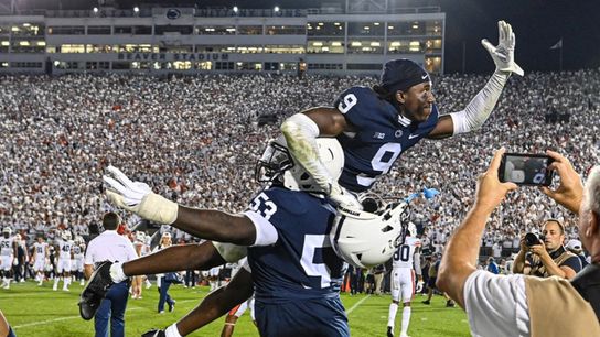 When was last time two Big Ten teams ranked ahead of Ohio State? taken in University Park, Pa. (Penn State)